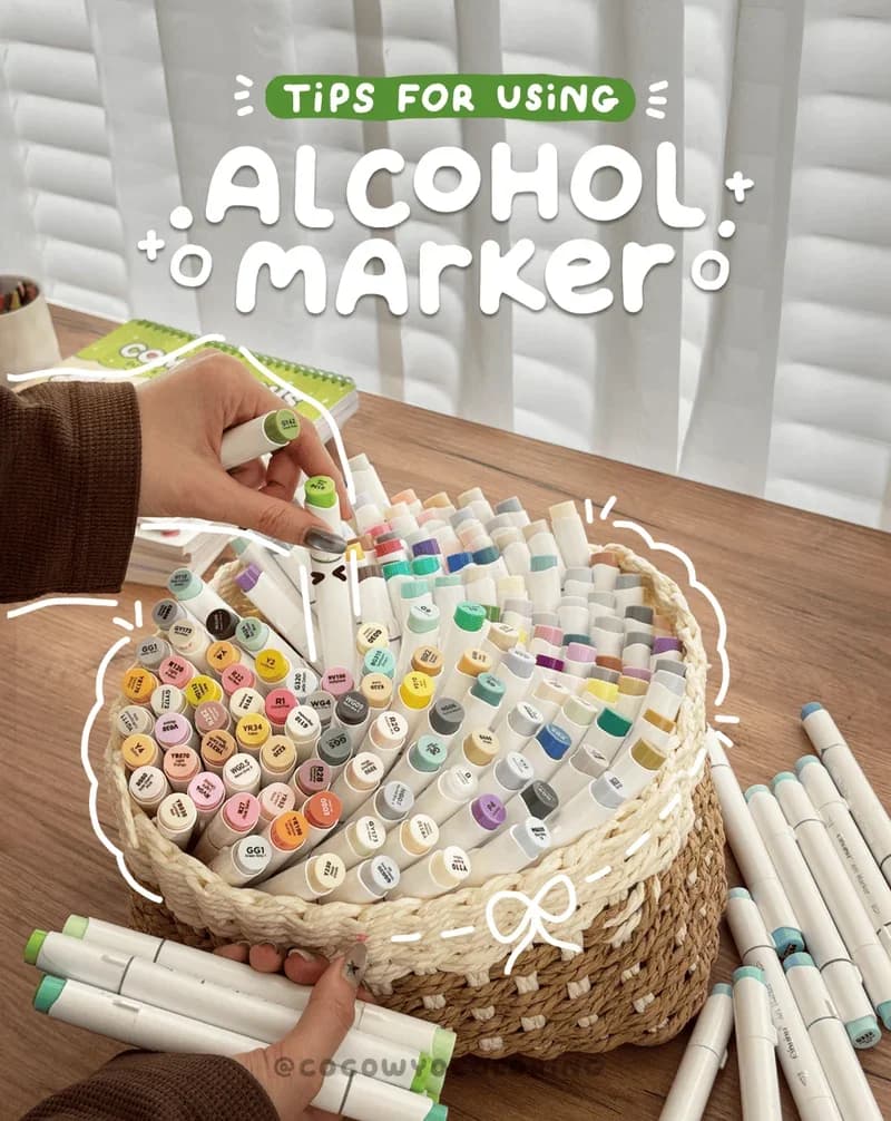 Tips for Using Alcohol Markers
