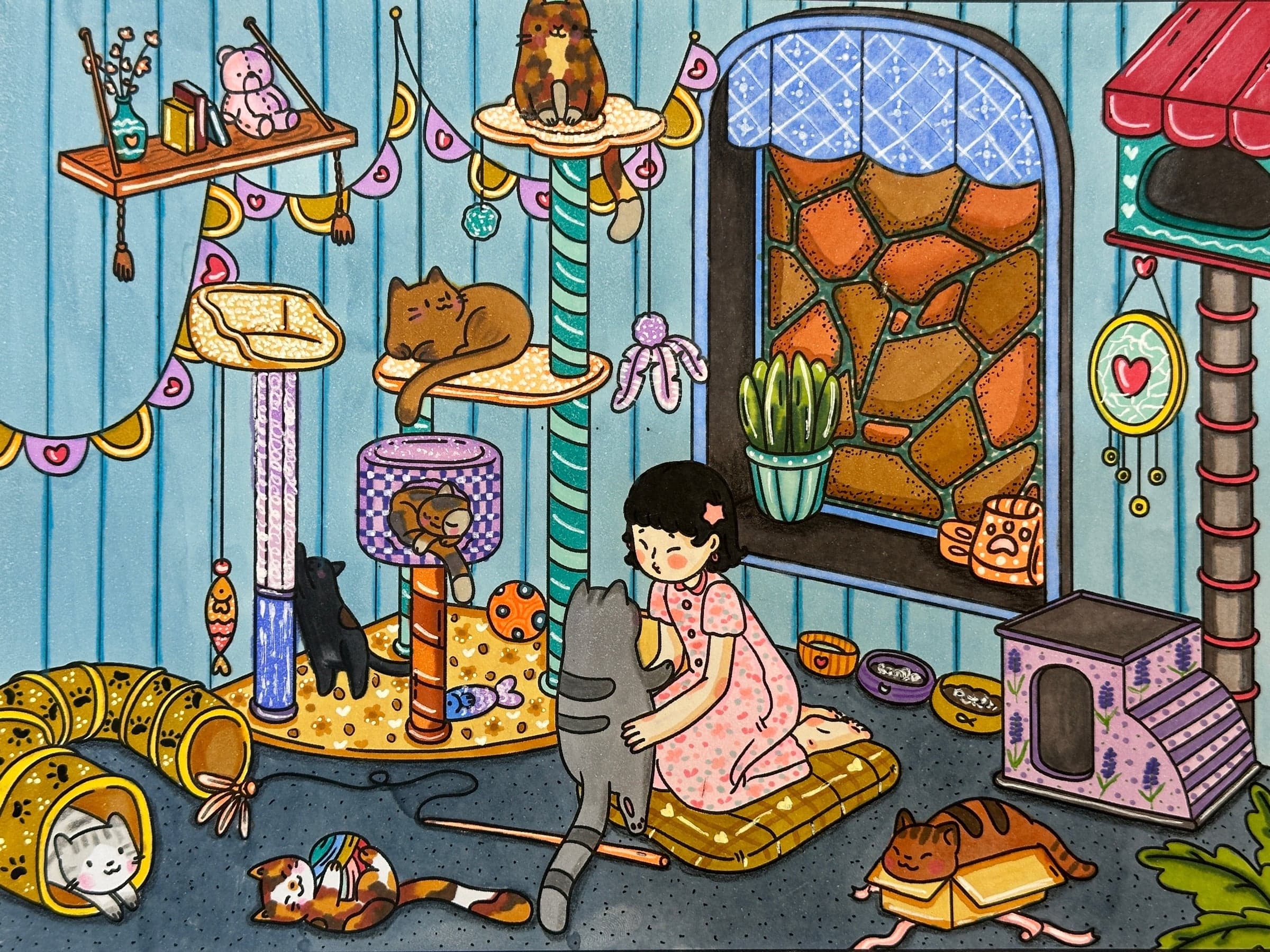 Cozy Girl Vibes - Cats