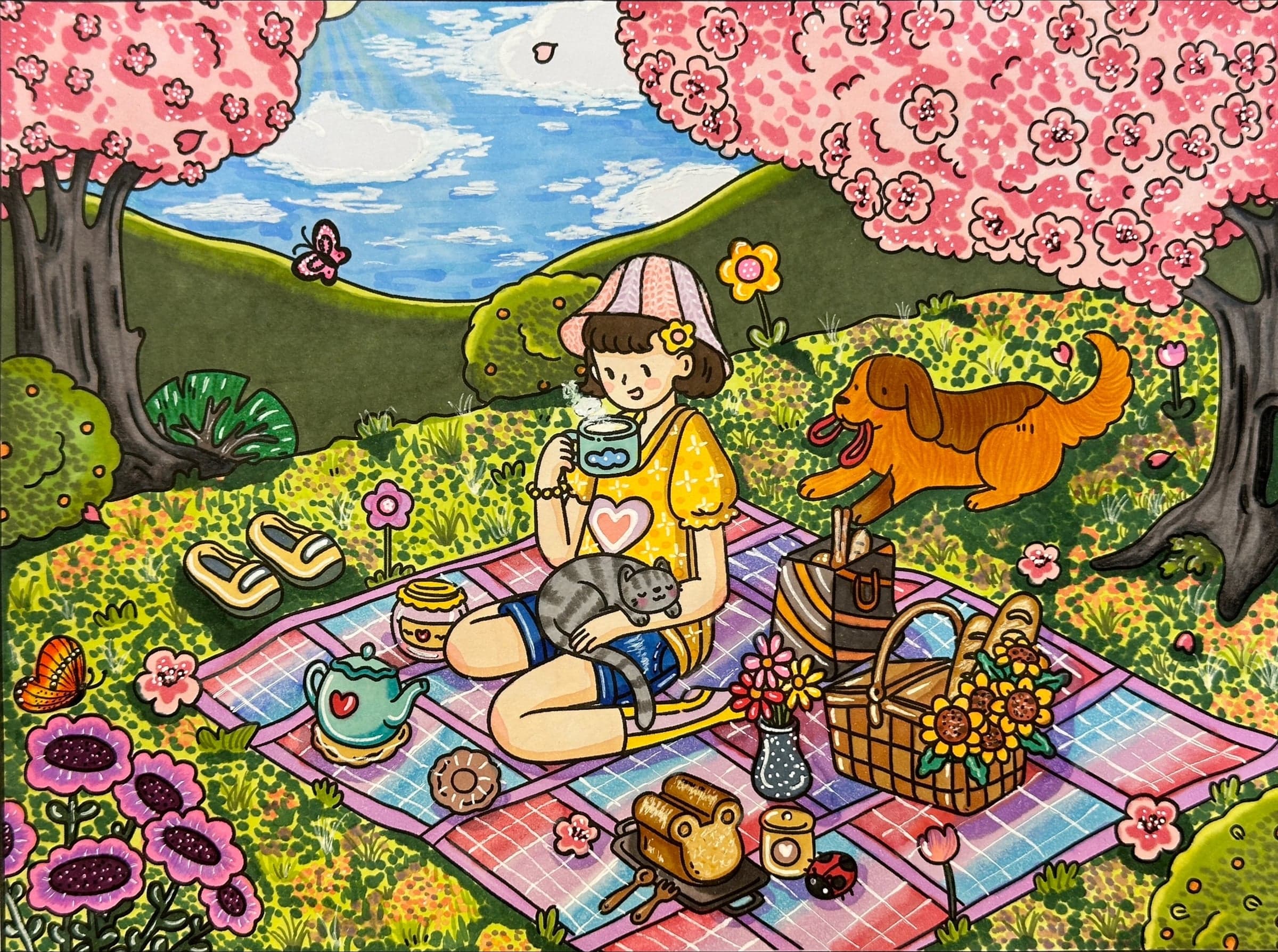 Cozy Girl Vibes - Picnic