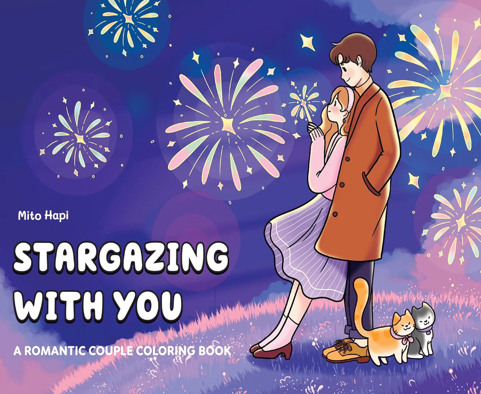 Stargazing with You Coloring Book